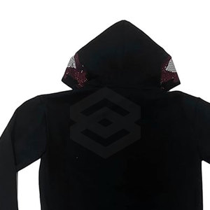Sudaderas con capucha de diamantes de imitación para hombre de mejor Material Color sólido y ligero para el suministro de ODM de invierno - Product Image 6