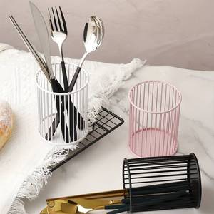 Customized Metal Mesh Design Cutlery Holder Dinner Table Decoration in Bulk Price - Product Image 6