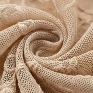 Tissu en dentelle à mailles brodées écologique, matière douce et légère, motif floral en dentelle pour robes, robes de soirée, lingerie, couture - Product Image 2