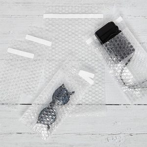 Self-Sealing PE LDPE PA Wood and Foam Protective Bags Recyclable Air Bubble-Out Packaging Film Shockproof Protection - Product Image 1