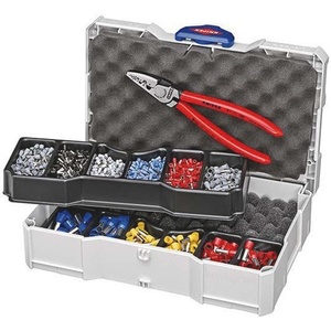 <b>Wire</b> End Ferrule Assortment 1191-Piece Kit with <b>Crimping</b> <b>Tool</b> in Systainer by KNIPEX - Product Image 1