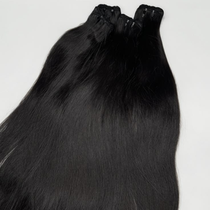 Mejores Paquetes de Cabello Remy Virgen Camboyano Liso Natural con Doble Trama a Máquina, Sin Procesar, de Donante Único, Todos los Colores - Product Image 1