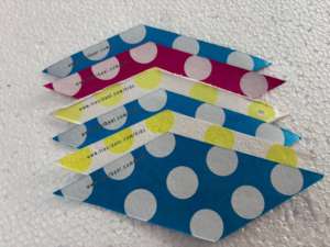 Etiquetas de Papel Impresas Hechas a Mano de Primera Calidad, Diseño de Lunares, Temas de Música y Amor, para Empaquetado Minorista, Etiquetas de Ropa, Marca Creativa - Product Image 3