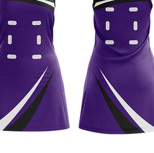 Uniforme de Netball Femenino de Alta Calidad en Existencia, Impresión Digital, Poliéster/Nailon, Ligero, Transpirable, Diseño Único, Hecho en Pakistán - Product Image 5