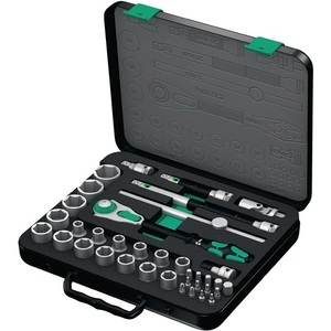 Zyklop Speed 37-Piece 1/2\" Drive <b>Socket</b> Wrench <b>Set</b> 72 Teeth 6-Point WERA Sizes 10-32mm - Product Image 1