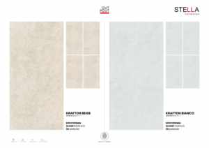 Carreaux de mur et de sol en porcelaine contemporains 600x1200 mm, texture de pierre lisse, solution d'intérieur de luxe - Product Image 3