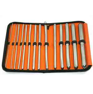 Ensemble d'instruments de dilatation urétrale à double extrémité Caronia Surgical Hegar de haute qualité, personnalisé, 14 pièces, en acier inoxydable - Product Image 5