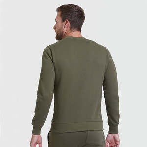 Sudadera con forro polar de moda en estilo de cuello redondo, Jersey unisex con tacto suave, ideal para capas y trajes de calle - Product Image 2