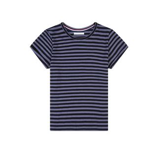 Camiseta de Mujer de Color Sólido, Transpirable, Último Estilo, Servicio OEM Personalizado, Mejor Calidad, 100% Algodón, Modelo 2026 - Product Image 5