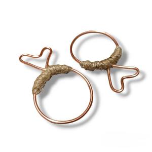 ห่วงใส่ผ้าเช็ดปากหวายรูปหัวใจทรงเสน่ห์สำหรับใช้ในบ้านโต๊ะในครัวการแสดงการแสดงอาหารในเทศกาลขายส่งจากอินเดีย - Product Image 6