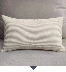 Luxury Cotton <b>Throw</b> Pillow for Living Room Sofa-Solid Pattern Customizable High Quality Stain Resistant Washable Magnetic Flame - Product Image 6
