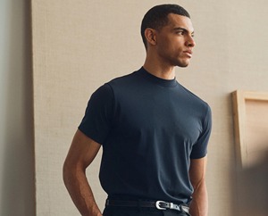 เสื้อยืดผู้ชายผ้าคอตตอนใส่สบายแห้งเร็วเสื้อผ้าลำลอง100% แบบสั่งทำ - Product Image 3