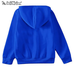 Vente en gros Pullover fermeture éclair unisexe style décontracté haute qualité coton/polaire strass Hoodies automne - Product Image 2