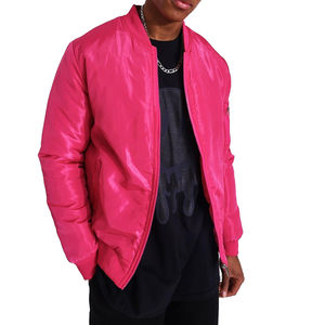 Chaqueta Bomber de Lana de Invierno 2026, Nueva, al por Mayor, de Alta Calidad, con Cuello Alto, Logotipo Personalizado, Servicio OEM, Casual para Hombre - Product Image 1