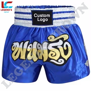 กางเกงมวยไทยขาสั้นแบบต่อสู้พิมพ์ลายออกแบบได้ตามต้องการ - Product Image 1