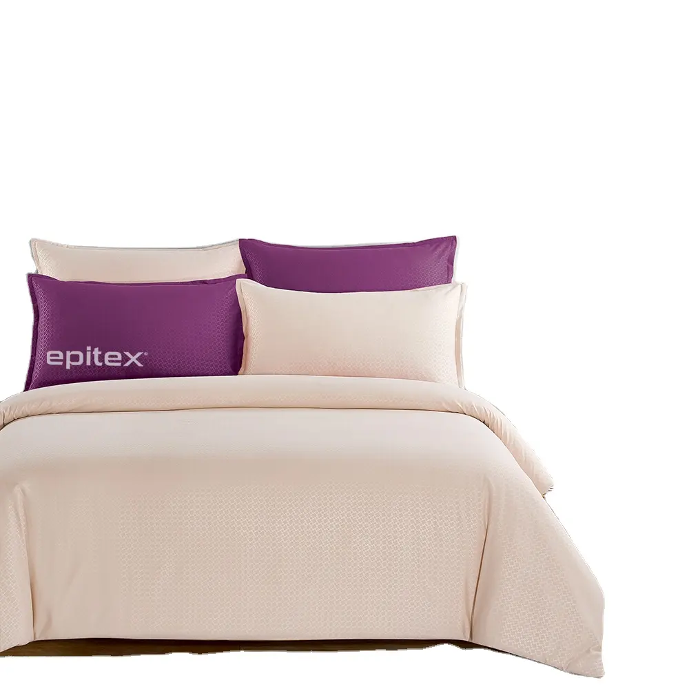 Высококачественное высококачественное однотонное постельное белье марки Epitex из 100% полиэстера, роскошное постельное белье Silkysoft 900TC из Китая