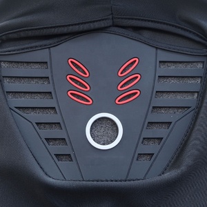 Masque tactique de cagoule à flux d'air avec panneau respiratoire Bouclier UV intégral Coupe-vent Capuche extensible Doublure de casque pour l'équitation et le sport - Product Image 2
