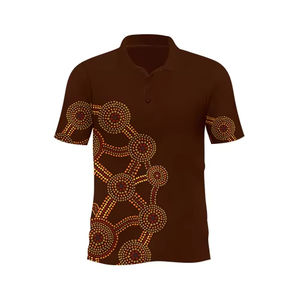 Camiseta Polo de Poliéster de Alta Calidad con Estampado por Sublimación Personalizado, Camiseta Polo Deportiva de Secado Rápido para Hombre, Manga Corta, para Golf - Product Image 4