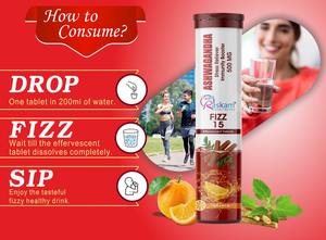 Venta caliente Proveedor directo de fábrica Raskam Minerals Adulto efervescente para Low Sugar Vitality Energy Boost - Product Image 5
