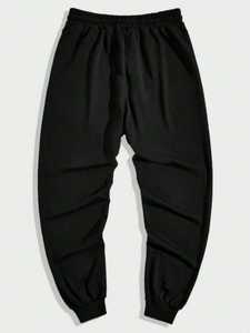 กางเกงสเวตเตอร์นุ่มใส่ได้ทั้งชายและหญิงกางเกงผ้าลำลองแบบหลวมสำหรับใส่ไปยิม - Product Image 2