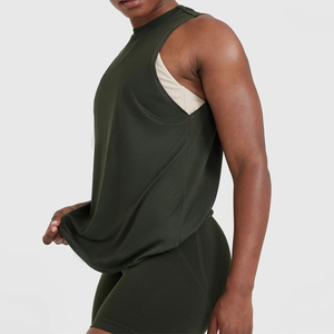 Débardeur Homme Dos en Y ODM – Prix Bas, Impression Personnalisée, 100% Polyester Respirant, Style Vintage, Motif 3D, Idéal Gym et Fitness - Product Image 4