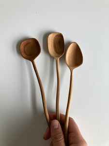 ชุดช้อนเสิร์ฟทำจากไม้สำหรับตกแต่งห้องครัวทำด้วยมือธรรมชาติอินเดีย - Product Image 4