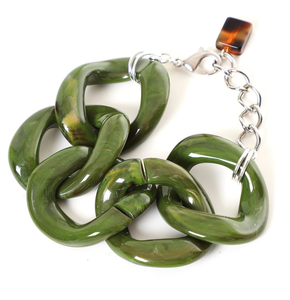 Fiesta de eventos de restaurante con pulsera de joyería de resina Pieza de moda y diseño personalizado de calidad superior - Product Image 2