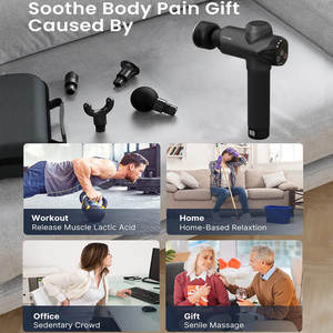 D0171 Pistola de Masaje 2025, Nuevo Modelo, Precio de Mayoreo, Masaje Corporal Completo con Calor y Frío, Pistola de Masaje Muscular de 5 Cabezales - Product Image 3