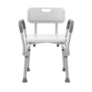 Chaise de <span class=keywords><strong>douche</strong></span> réglable avec <span class=keywords><strong>tabouret</strong></span> de <span class=keywords><strong>douche</strong></span>, sans outil, antidérapante, banc de baignoire pour personnes âgées, tapis antidérapants pour les pieds - Product Image 1