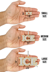 Los mejores precios para los colgantes de letras de rapero de Hip Hop cultivados en laboratorio VVS hechos a medida 10K/14K Gold GIA Certified Iced Out Style para regalo - Product Image 3