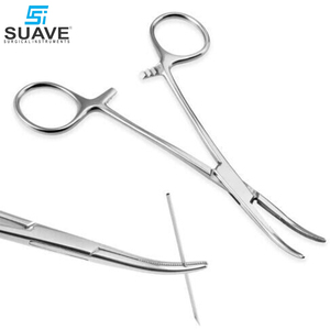 Hemostat Locking Forceps Mosquito 5 <b>Surgical</b> <b>Dental</b> Curved <b>Instruments</b> Use in Hospital for Surgery by SUAVE <b>SURGICAL</b> <b>INSTRUMENTS</b> - Product Image 2