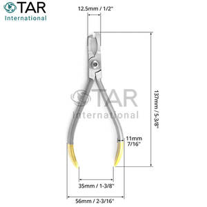 Alicates para quitar soporte de ortodoncia, pinzas para quitar bandas molares de acero inoxidable Premium, instrumento quirúrgico Dental profesional - Product Image 5