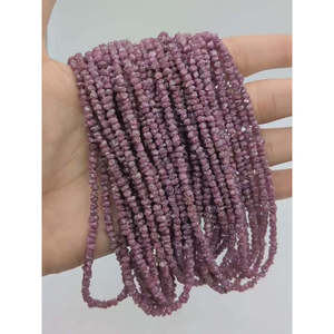 Perles de diamant brut rose non taillées 3,5-4,5 mm, clarté VS2, perles de diamant naturel non taillées pour la fabrication de bijoux, excellente taille - Product Image 4