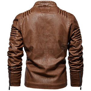 Most Popular <b>High</b> Quality Men <b>Leather</b> Jacket Pakistan Made <b>Top</b> Product <b>Leather</b> Jacket For Men - Product Image 2