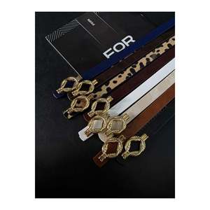 Ceinture fine à boucle serpent pour femme, 6 pièces, pour pantalon, veste, robe - Multicolore - Product Image 2