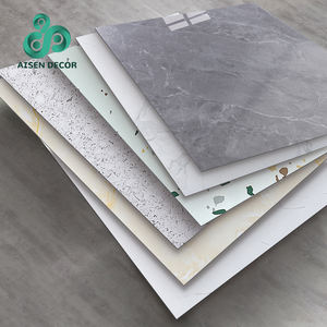 AISEN DECOR Décoration d'intérieur <span class=keywords><strong>Imitation</strong></span> Papier peint en vinyle auto-adhésif Marbre Film PVC pour sol Carrelage de sol pour appartement <span class=keywords><strong>Autocollant</strong></span> - Product Image 1