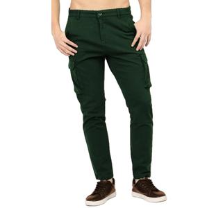 Pantalon cargo respirant hip hop pour hommes conçu sur mesure pantalon cargo décontracté en coton pour hommes de grande taille - Product Image 6