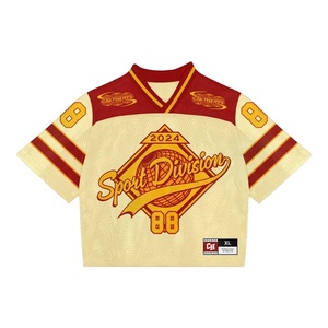 Maillot de sport en polyester mesh personnalisé avec logo d'équipe, prix usine, impression par sublimation - Product Image 1