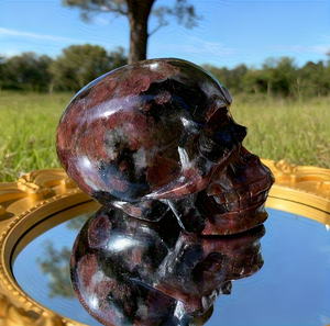 Hot Selling Large Amethyst Clear Quartz Hand Carved <b>Decor</b> Wholesale <b>Skull</b> Crystal - Product Image 3