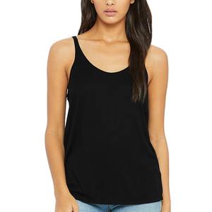 Top Corto Informal Básico sin Mangas para Mujer, Camiseta sin Mangas con Cuello Redondo, Espalda Deportiva, Acanalado, Satinado, Ecológico y Transpirable - Product Image 3