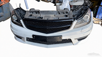 Rakitan Bagian Depan Mobil Bekas OE A2048800240 untuk Mercedes Benz C Class W204 C63 AMG Kit Bumper Depan Lengkap