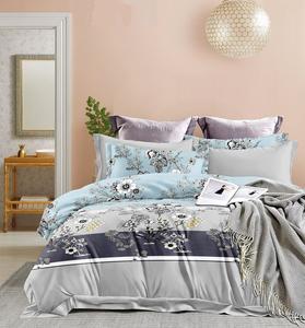 Juego de sábanas ajustadas de 3 uds resistentes a la decoloración tamaño King Venti con estampado suave con 2 fundas de almohada para decoración de dormitorio de Hotel - Product Image 4