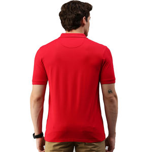 Golf transpirable de secado rápido para hombre para Polos Allover Patrón de impresión digital sólido Golf sublimado OEM personalizado para Polo T-Shi - Product Image 4