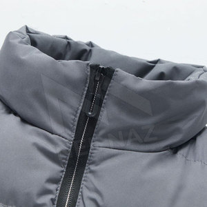 Servicio OEM Popular 100% Poliéster Chaqueta acolchada de invierno Tela de alta calidad Peso ligero Diseño sin mangas al por mayor - Product Image 4