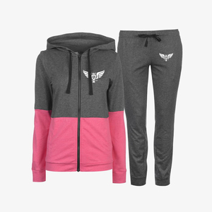 Haute Performance Respirant Écologique Survêtements Femmes Personnalisé Loose Fit Pull Cordon Jogger Ensembles Avant Très Pas Cher - Product Image 3