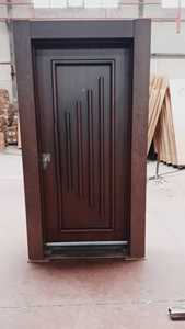 ABSDOOR DARIA Puerta interior de acero moderna antirrobo de alta seguridad Entrada elegante económica Villa Hotel Aislamiento acústico térmico - Product Image 5