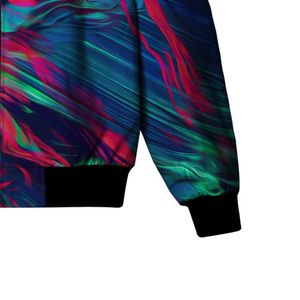 Veste universitaire en polyester à sublimation personnalisée, vente en gros, veste d'hiver, veste de baseball à fermeture éclair, veste bomber en polaire pour homme - Product Image 6