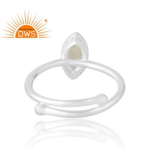 Anillo de piedras preciosas de topacio limón Natural de Plata de Ley 925 más vendido Fabricante de joyería personalizada - Product Image 2