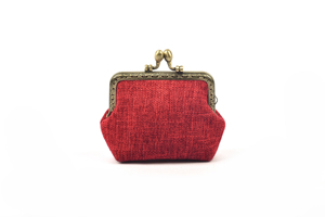 Bolsa de cáñamo de moda de Vietnam, cierre de prensa grande bordada con letra del alfabeto y encuadernación de cobre, al mejor precio, venta al por mayor - Product Image 3