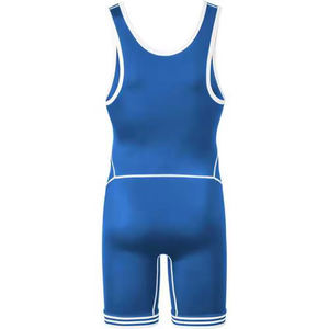 Singlets de Lucha Libre Elásticos de Talla Grande - Fabricados en Fábrica con Tela de Spandex/Poliéster de Alta Calidad, Colores y Diseños Frontales Personalizables - Product Image 6
